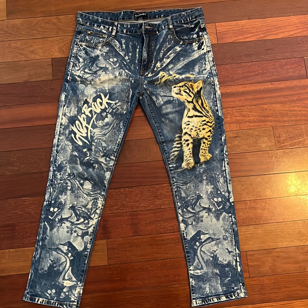 Ku Lang Bu Luo jeans